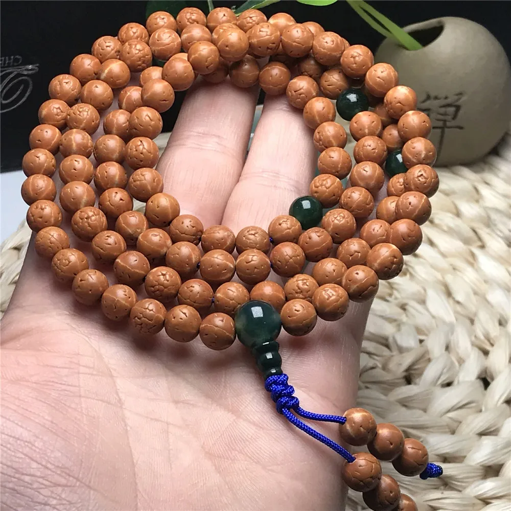 New Design Polished 108 Beads Mala Bracelet 8mm Toothless Dragon Scale Rudraksha Buddhist Rosary Beads Necklace Yoga Meditation
New Design Polished 108 Beads Mala Bracelet 8mm Toothless Dragon Scale Rudraksha Buddhist Rosary Beads Necklace Yoga Meditation