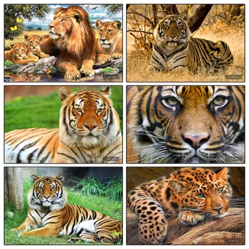 Diamond Embroidery 5D Animal Diamond Cross Stitch Posters Square Diamond Sets Diy Diamond Painting Tiger lion cheetah Mosaic
Diamond Embroidery 5D Animal Diamond Cross Stitch Posters Square Diamond Sets Diy Diamond Painting Tiger lion cheetah Mosaic