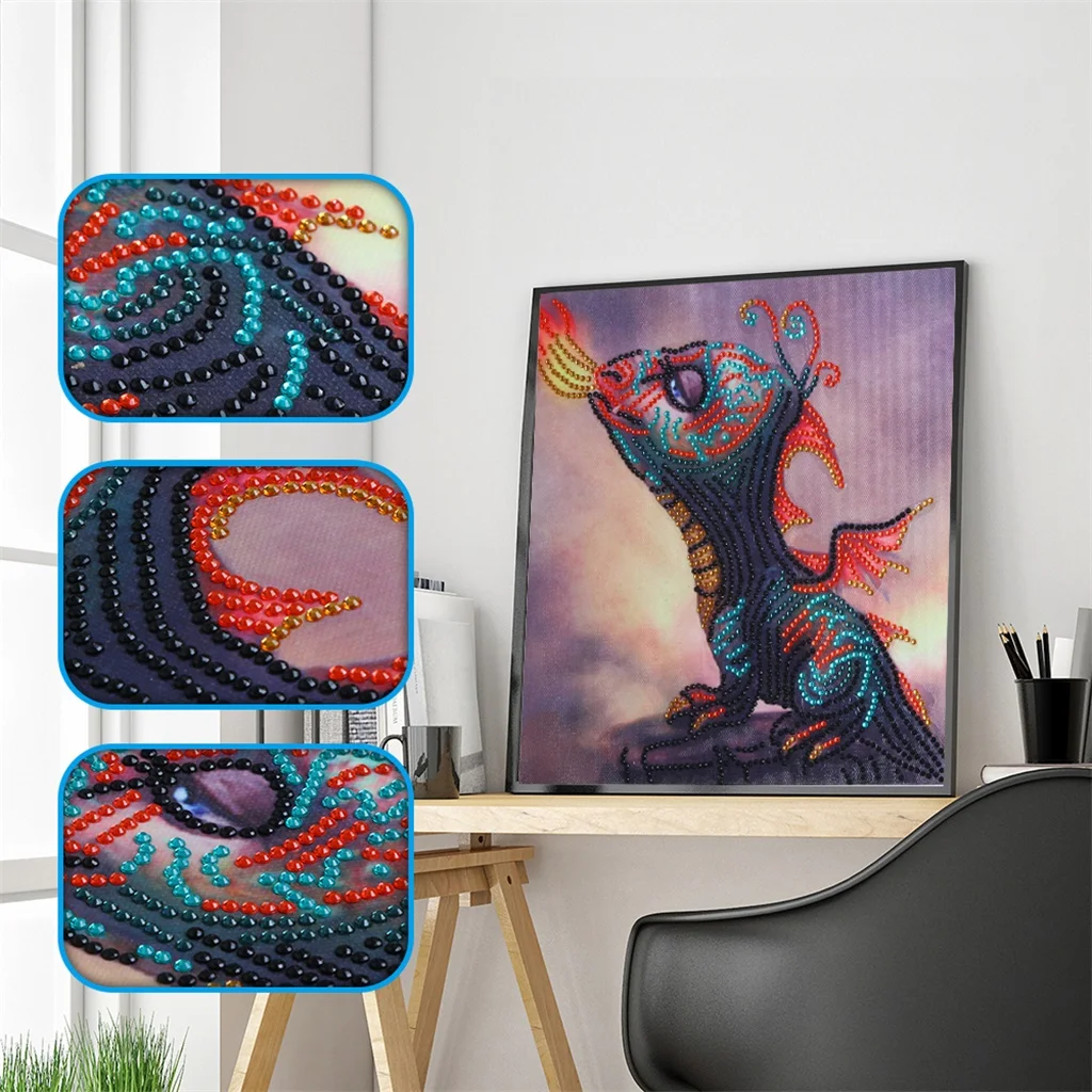 Firedragon Head Diamond Paintings DIY 5D Special Shaped Diamond Embroidery Painting Crystal Rhinestones Kit Home Decor
Firedragon Head Diamond Paintings DIY 5D Special Shaped Diamond Embroidery Painting Crystal Rhinestones Kit Home Decor