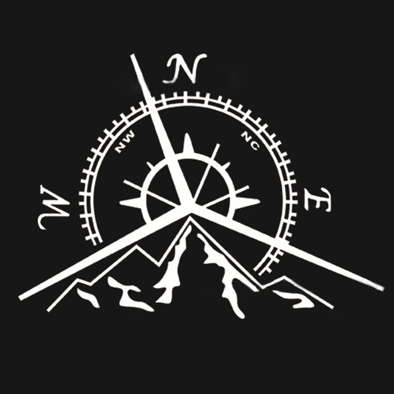 13.7cm*9.4cm Fashion Mountains Compass Rose Decal Nautical Compass Navigate Car Stickers
13.7cm*9.4cm Fashion Mountains Compass Rose Decal Nautical Compass Navigate Car Stickers