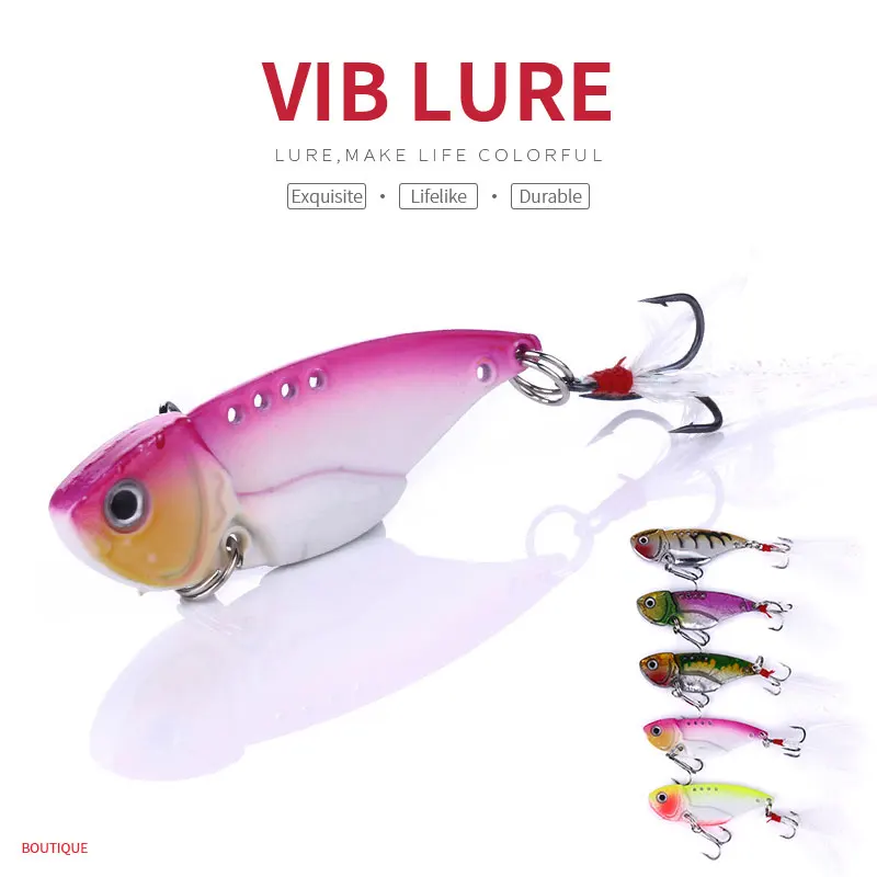 5PCS fishing metal vib bait trolling spoon jig fishing bait boat fishing 5.5CM 11G 8# hook hard bait lure vib metal blade lure
5PCS fishing metal vib bait trolling spoon jig fishing bait boat fishing 5.5CM 11G 8# hook hard bait lure vib metal blade lure