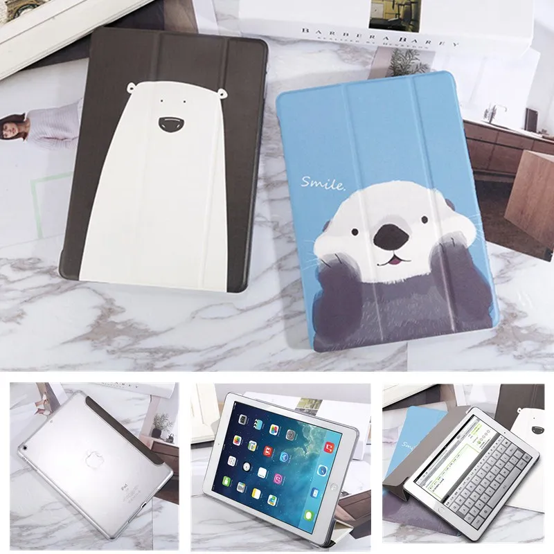 New Cartoon Sea otter Tablet Case For Case iPad Air 2 Air 1 9.7 2017 2018 Funda 3-Fold Smart Stand Cover For mini 1 2 3 4 5 Case
New Cartoon Sea otter Tablet Case For Case iPad Air 2 Air 1 9.7 2017 2018 Funda 3-Fold Smart Stand Cover For mini 1 2 3 4 5 Case