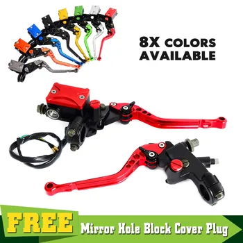 Universal 7/8" Lever Brake Clutch Master Cylinder Set Kit Reservoir For Honda CRF250X/R 450X/R CRF150 230F 450R
Universal 7/8" Lever Brake Clutch Master Cylinder Set Kit Reservoir For Honda CRF250X/R 450X/R CRF150 230F 450R