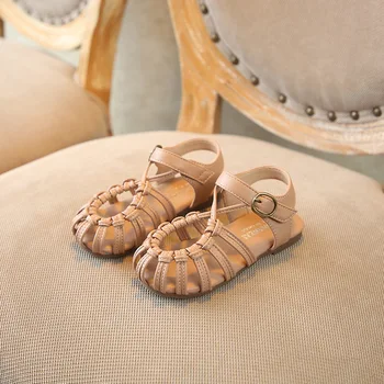 Fashion Summer Children's PU Sandal Close Toe Woven Girls Sandal Kids Toddler Baby Flat Shoes Beach Sandal For Girls TX456
Fashion Summer Children's PU Sandal Close Toe Woven Girls Sandal Kids Toddler Baby Flat Shoes Beach Sandal For Girls TX456