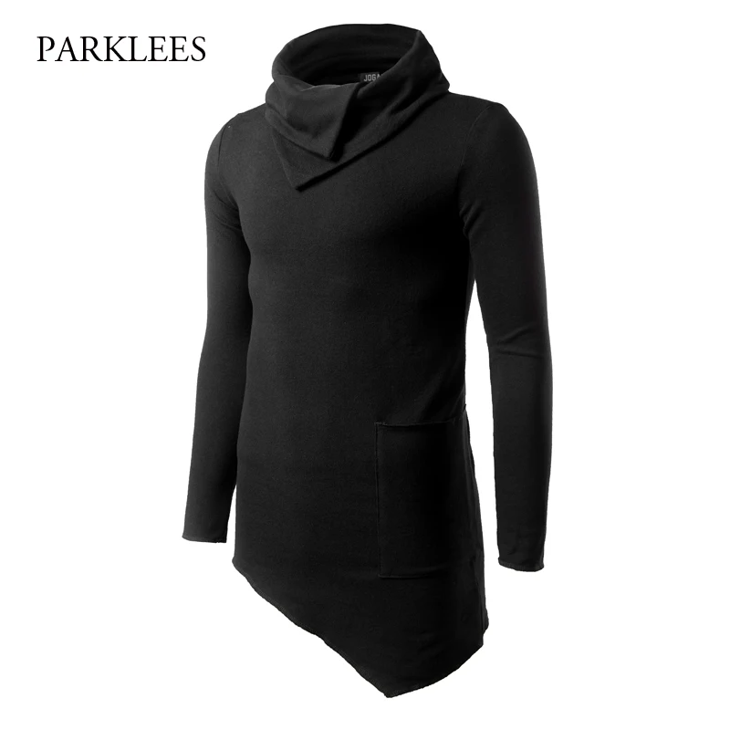 New Turtleneck Long Sweater Men Pull Homme 2017 Winter Fashion Irregular Design Mens Sweaters Pocket Casual Hip Hop Men Sweater
New Turtleneck Long Sweater Men Pull Homme 2017 Winter Fashion Irregular Design Mens Sweaters Pocket Casual Hip Hop Men Sweater