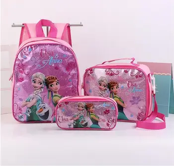 New Cartoon Kids Princess Elsa and Sofia Schoolbag Cute Girls Lovely Snow white School Bag Doll Kindergarten Backpacks
New Cartoon Kids Princess Elsa and Sofia Schoolbag Cute Girls Lovely Snow white School Bag Doll Kindergarten Backpacks