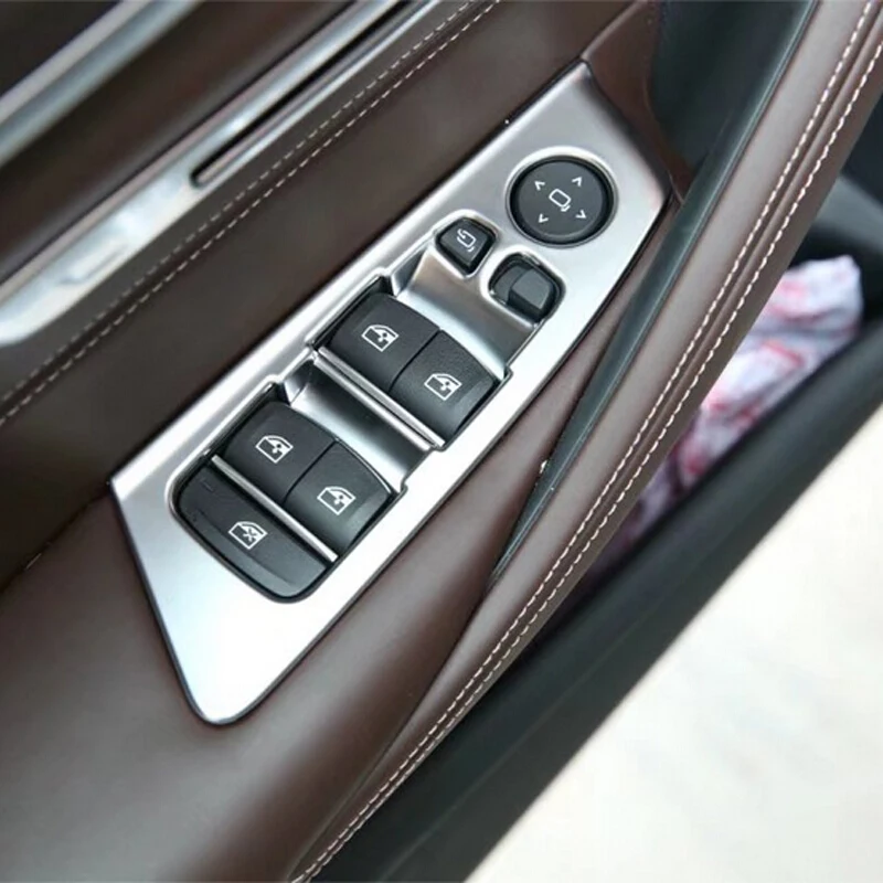 4 шт., крышка переключателя для двери и окна BMW 5 Series G30 2017 2018 ABS Matte LHD
4 шт., крышка переключателя для двери и окна BMW 5 Series G30 2017 2018 ABS Matte LHD