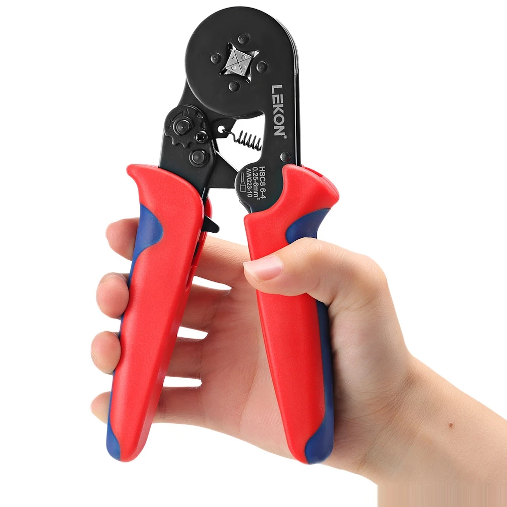 Self-Adjustable Crimping Plier Crimping Terminals Sets AWG23 - 10 Wire Cable Tube Terminals Crimping Pliers Multi Hand Tools
Self-Adjustable Crimping Plier Crimping Terminals Sets AWG23 - 10 Wire Cable Tube Terminals Crimping Pliers Multi Hand Tools