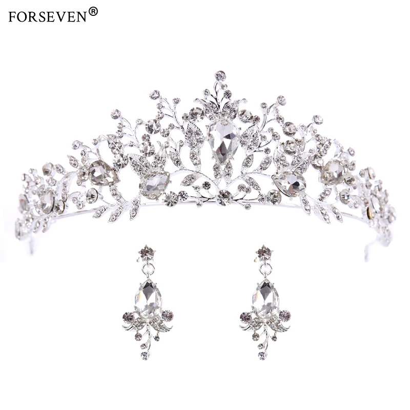 New Hair Jewelry Trendy Silver Crystal Tiara Princess Wedding Crown For Wedding Hair Accessories Bride Jewelry Headdress HG177
New Hair Jewelry Trendy Silver Crystal Tiara Princess Wedding Crown For Wedding Hair Accessories Bride Jewelry Headdress HG177