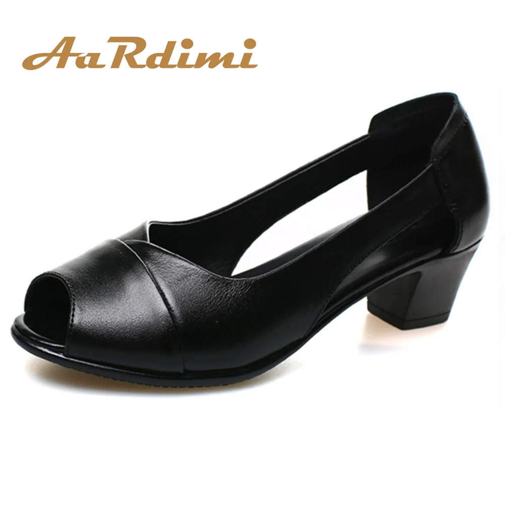 AARDIMI Women Summer Sandals Genuine Leather High Heeled Platform Shoes Woman Casual Office Slip On Mother Shoes Female Sandals
AARDIMI Women Summer Sandals Genuine Leather High Heeled Platform Shoes Woman Casual Office Slip On Mother Shoes Female Sandals
