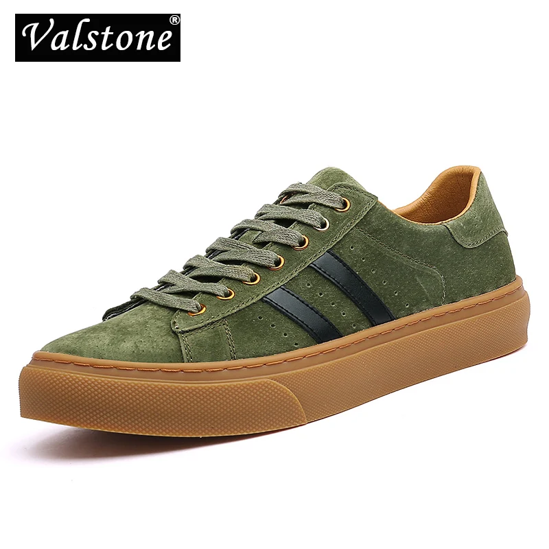 Valstone luxury genuine leather shoes for Men Quality sneakers breathable natural pig skin casual shoes Vulcanized shoes 4 color
Valstone luxury genuine leather shoes for Men Quality sneakers breathable natural pig skin casual shoes Vulcanized shoes 4 color