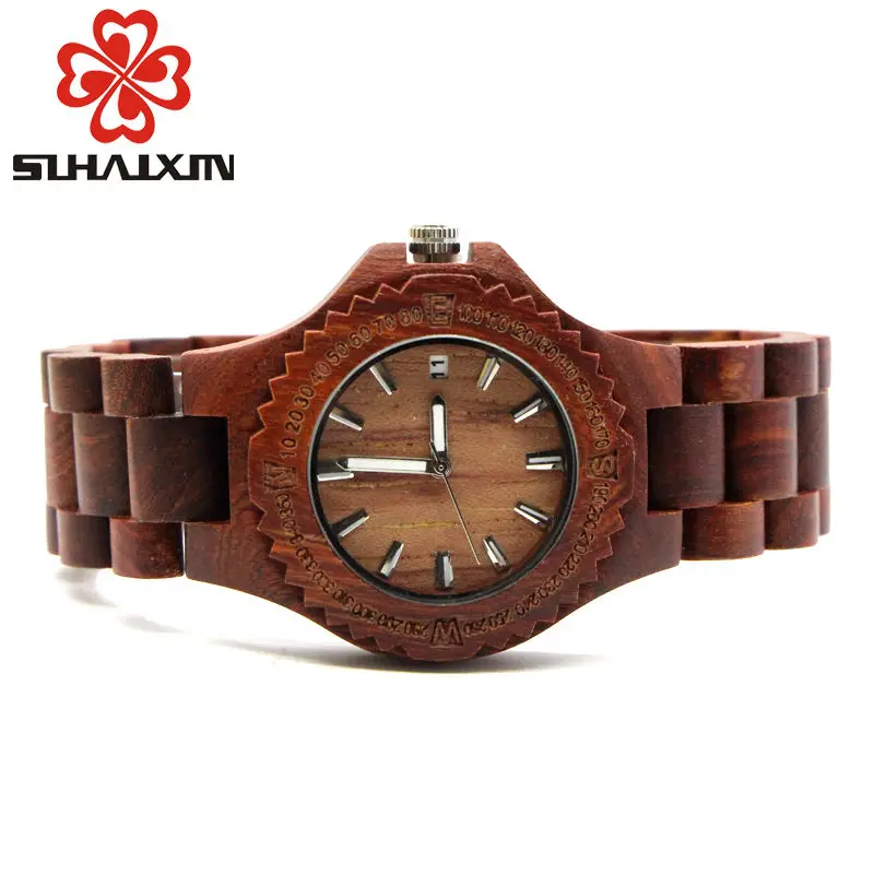 SIHAIXIN All Wood Women Watches Relogio Feminino Date Quartz Luxury Special Handmade Wooden Wrist Watch For Women Cute Gift 2019
SIHAIXIN All Wood Women Watches Relogio Feminino Date Quartz Luxury Special Handmade Wooden Wrist Watch For Women Cute Gift 2019