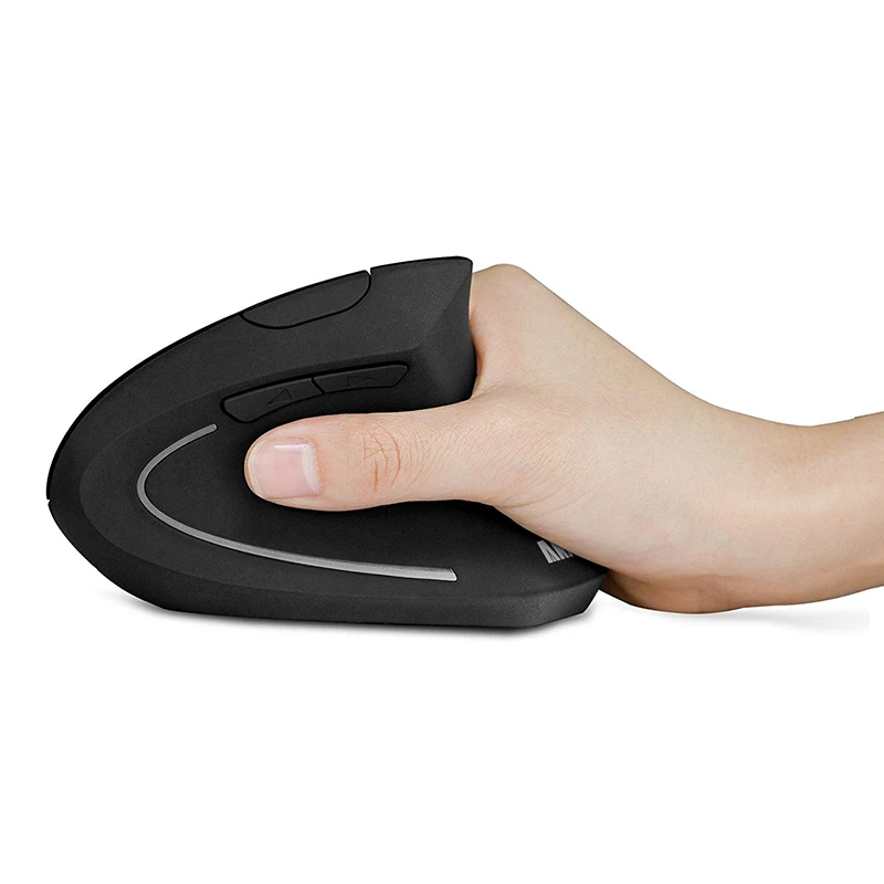 Gamer Vertical Mouse Rechargeable 2.4G Wireless Computer Optical Mouse Ergonomic Comfortable Gaming Mice Black
Gamer Vertical Mouse Rechargeable 2.4G Wireless Computer Optical Mouse Ergonomic Comfortable Gaming Mice Black