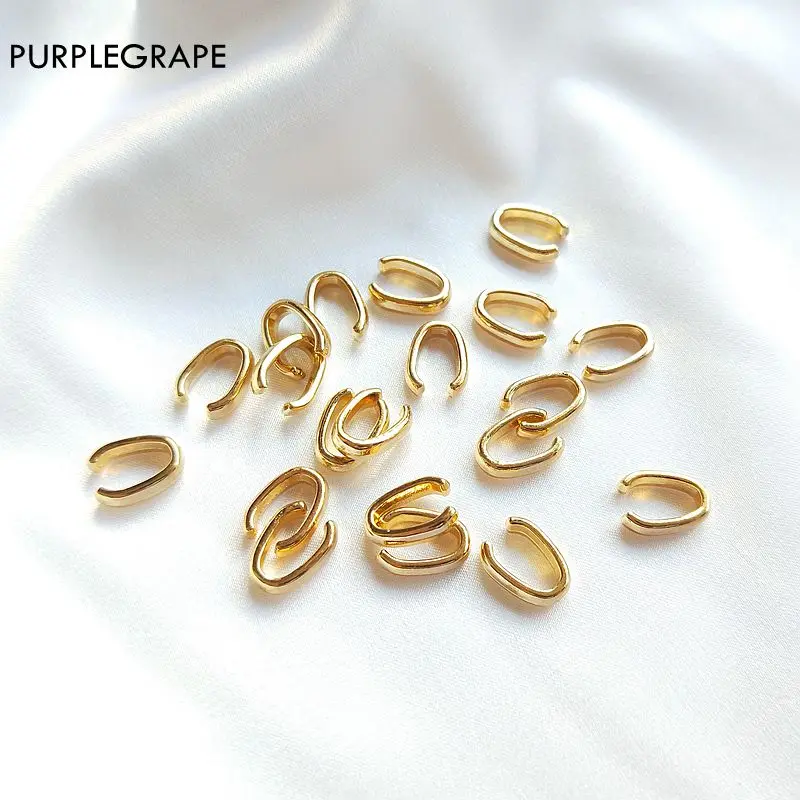 12mm 10pcs Alloy DIY Earrings Jewelry Basic Accessories Connection Necklace Bracelet Fashion Women's Geometry
12mm 10pcs Alloy DIY Earrings Jewelry Basic Accessories Connection Necklace Bracelet Fashion Women's Geometry