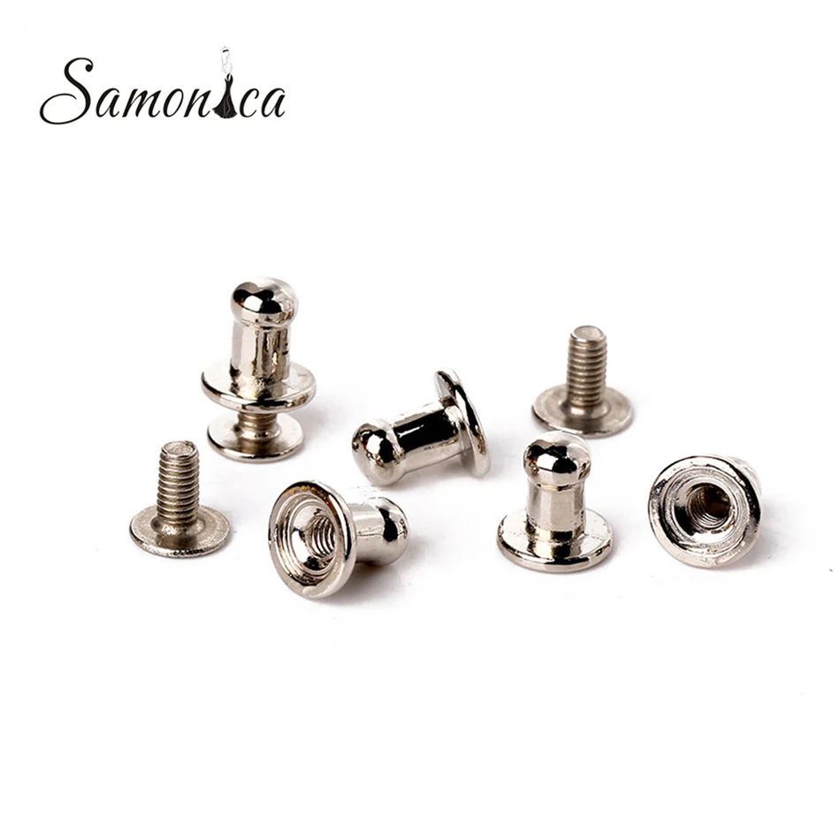 100Sets 8mm Silver Color Zinc Alloy Round Button Spikes Metal Studs Rivets Punk Spike Screwback LeatherCraft DIY
100Sets 8mm Silver Color Zinc Alloy Round Button Spikes Metal Studs Rivets Punk Spike Screwback LeatherCraft DIY