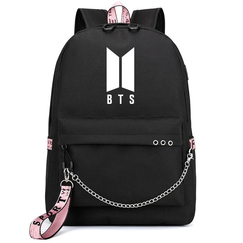 2019 Bangtan Boys Rap Monster JUNG KOOK JIMIN Backpack School Bags Mochila Travel Bags Laptop Chain Backpack Headphone USB Port
2019 Bangtan Boys Rap Monster JUNG KOOK JIMIN Backpack School Bags Mochila Travel Bags Laptop Chain Backpack Headphone USB Port