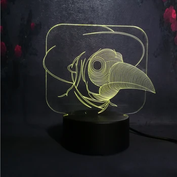 2019 3D New Bird Head Mask Creative Night Light Study Appliy Desk Table Lamp children birthday party Game Toy Dress up Gift Lamp
2019 3D New Bird Head Mask Creative Night Light Study Appliy Desk Table Lamp children birthday party Game Toy Dress up Gift Lamp