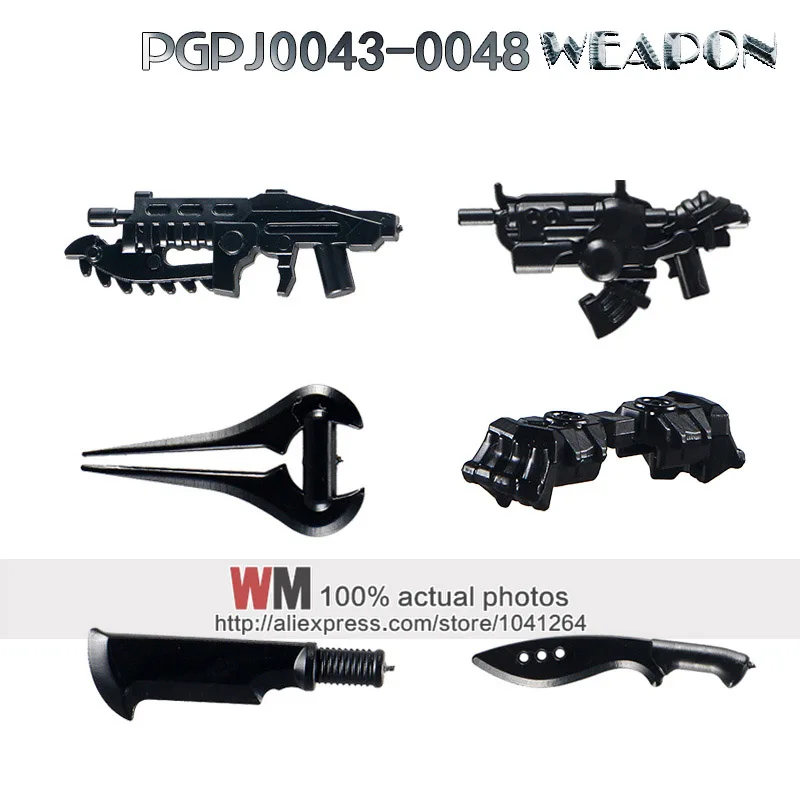 PGPJ0043-PGPG0048 Fist Halo Science fiction Hot Weapon 10pcs/lot DIY Piece For Block Toys
PGPJ0043-PGPG0048 Fist Halo Science fiction Hot Weapon 10pcs/lot DIY Piece For Block Toys