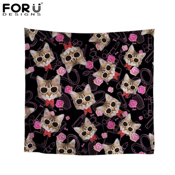 FORUDESIGNS 2018 Cute Cat Square Scarf Hair Tie Band For Business Party Women Elegant Small Vintage Skinny Retro Head Neck Scarf
FORUDESIGNS 2018 Cute Cat Square Scarf Hair Tie Band For Business Party Women Elegant Small Vintage Skinny Retro Head Neck Scarf