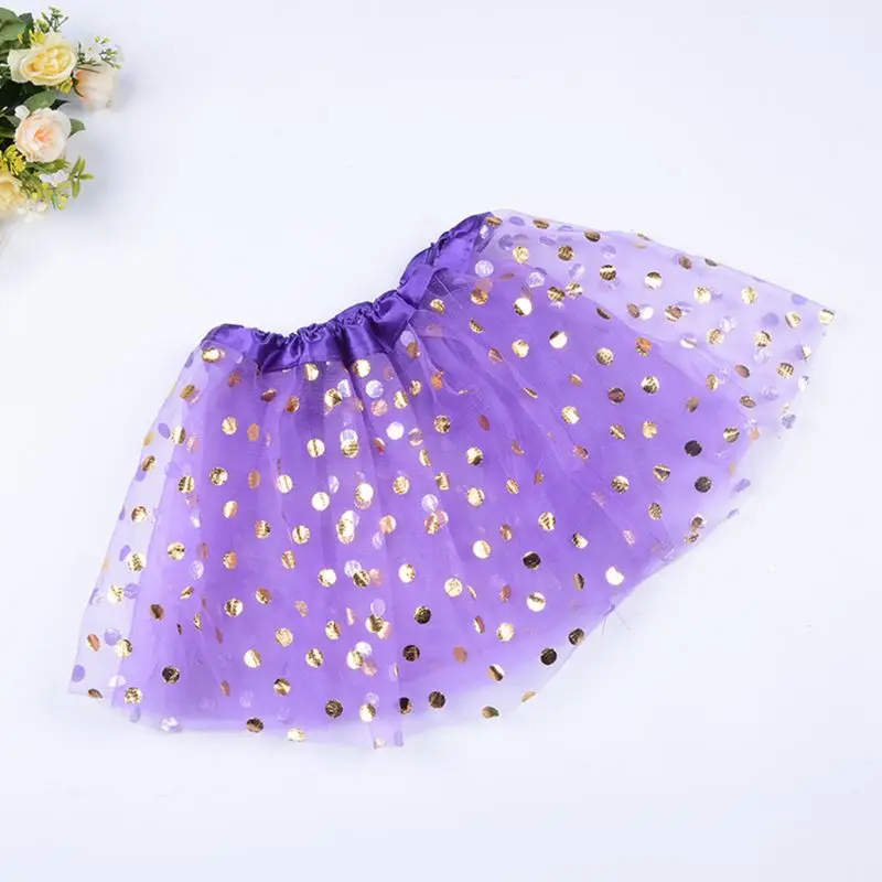 Girl Multi Layers Pleated Tutu Skirt Solid Color Glitter Gold Polka Dot Sequins Ballet Dance Costume Satin Edge Mini Dress
Girl Multi Layers Pleated Tutu Skirt Solid Color Glitter Gold Polka Dot Sequins Ballet Dance Costume Satin Edge Mini Dress