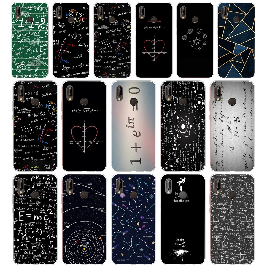 29G e mc2 with E=mc Math Albert for Huawei P20 lite Case Cover Soft Silicone TPU Cover Back Protective for huawei p20 lite case
29G e mc2 with E=mc Math Albert for Huawei P20 lite Case Cover Soft Silicone TPU Cover Back Protective for huawei p20 lite case