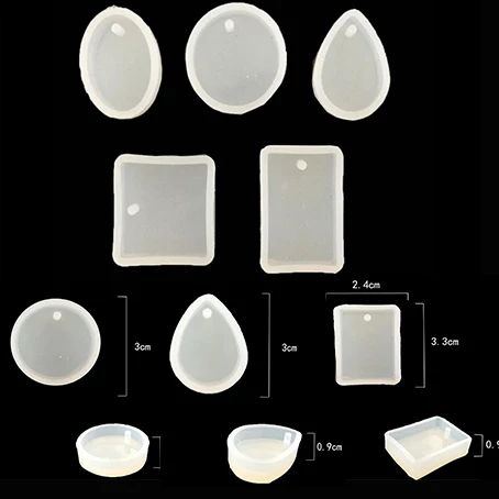 Pendant Necklace Resin Jewelry Making Mould Silicone Geometric Mud Board Mold Base Plate Molds Hand Craft Fimo Clay Tools
Pendant Necklace Resin Jewelry Making Mould Silicone Geometric Mud Board Mold Base Plate Molds Hand Craft Fimo Clay Tools