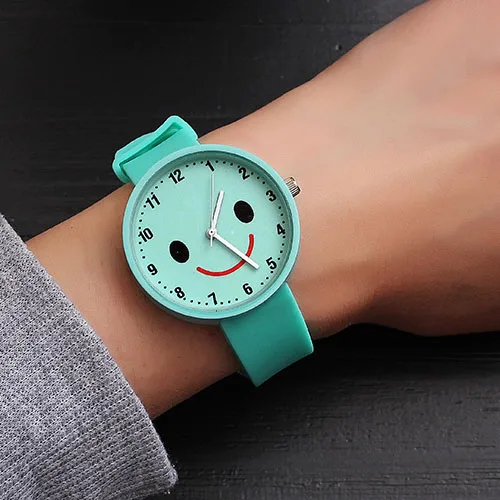 JBRL Simple Smile Face Wrist Watches Children Silicone Pure Color Watch Child Quartz Clock Gift For Girls Boys relogio infantil
JBRL Simple Smile Face Wrist Watches Children Silicone Pure Color Watch Child Quartz Clock Gift For Girls Boys relogio infantil