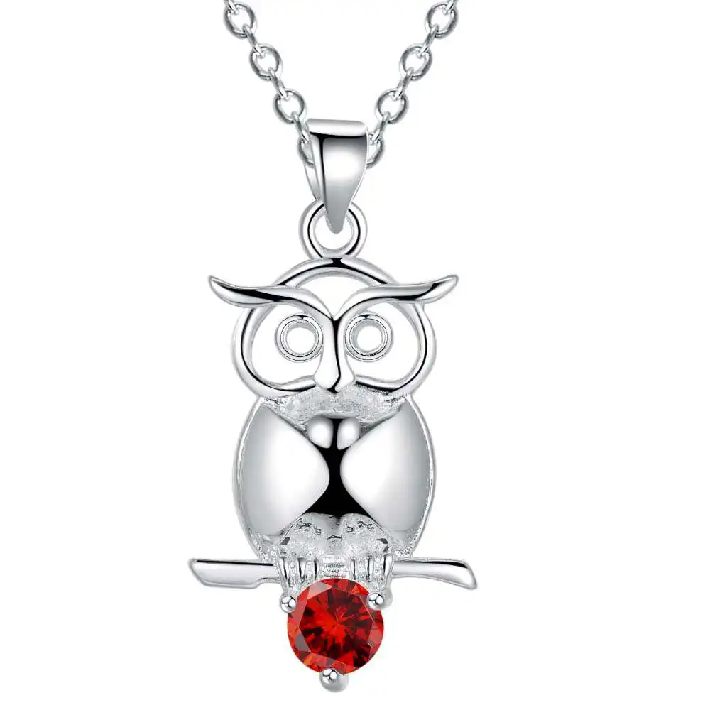 XL-AN938 Chic Silver Plated Necklaces For Women&men Wholesale Free Shipping Charm Gifts Fashion Jewelry Owl inlaid Red Crystal
XL-AN938 Chic Silver Plated Necklaces For Women&men Wholesale Free Shipping Charm Gifts Fashion Jewelry Owl inlaid Red Crystal