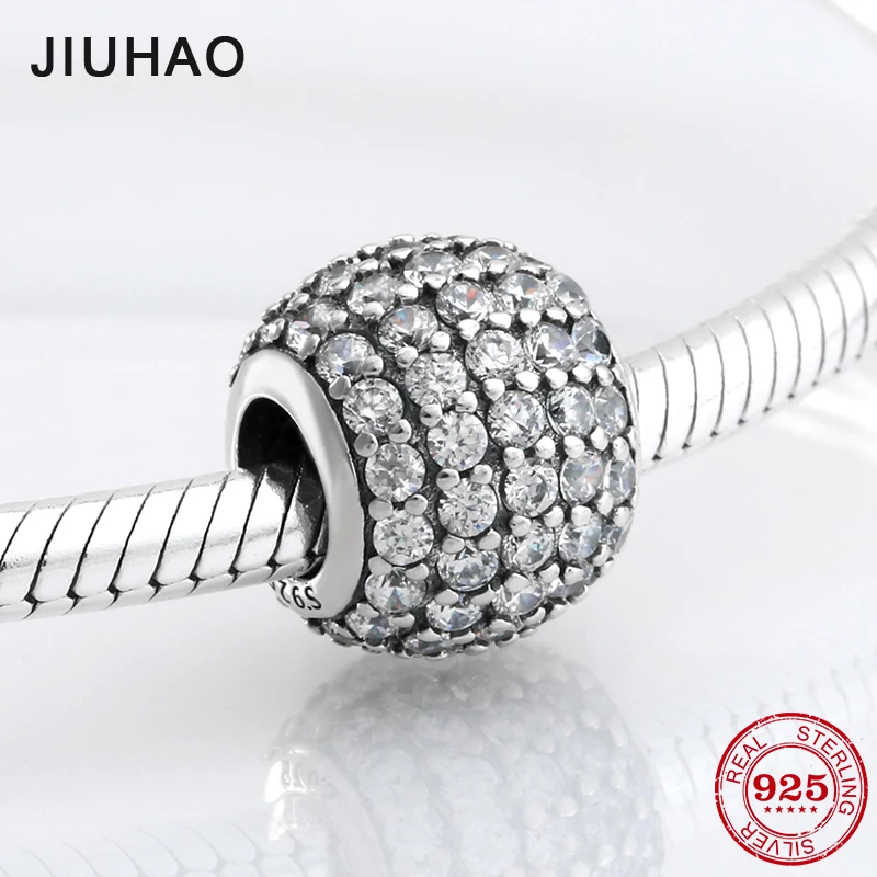 925 Sterling Silver sparking clear crystal CZ beads womens accessories trendy 2018 Fit Original Pandora Charm Bracelet Jewelry 
925 Sterling Silver sparking clear crystal CZ beads womens accessories trendy 2018 Fit Original Pandora Charm Bracelet Jewelry