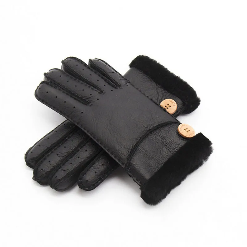Super Warm Women Winter Warm Real Leather Gloves Ladies Wool Mittens Gloves Ladies Female Sheep Fur Gloves Outdoor Ski Guantes
Super Warm Women Winter Warm Real Leather Gloves Ladies Wool Mittens Gloves Ladies Female Sheep Fur Gloves Outdoor Ski Guantes