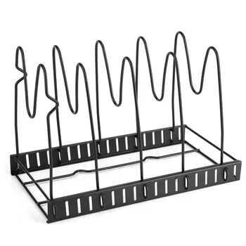 5 Tiers Pot Frying Pan Lid Storage Rack Organizer Kitchen Cookware Pan Pot Shelf Accessories Storage Rack
5 Tiers Pot Frying Pan Lid Storage Rack Organizer Kitchen Cookware Pan Pot Shelf Accessories Storage Rack