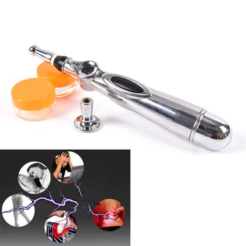 183*27mm Health Care Electric Laser Magnet Therapy Instrument Massage Meridian Energy Pen Massager
183*27mm Health Care Electric Laser Magnet Therapy Instrument Massage Meridian Energy Pen Massager
