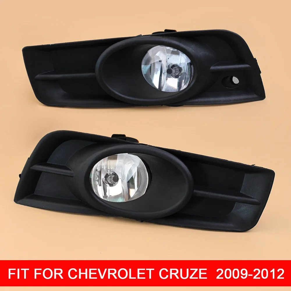 1 Pair 12V Car Fog Lamp Assembly with Fog Light Covers and Wire Relay Switch Button for Chevrolet Cruze 2009 2010 2011 2012
1 Pair 12V Car Fog Lamp Assembly with Fog Light Covers and Wire Relay Switch Button for Chevrolet Cruze 2009 2010 2011 2012