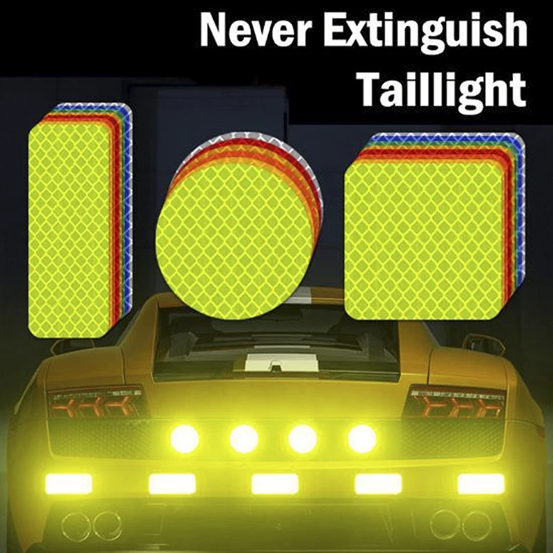 Auto Exterior Motorcycle Bike Helmet Super crystal lattice reflective Car Stickers Universal Safety Warning Mark Reflective Tape
Auto Exterior Motorcycle Bike Helmet Super crystal lattice reflective Car Stickers Universal Safety Warning Mark Reflective Tape
