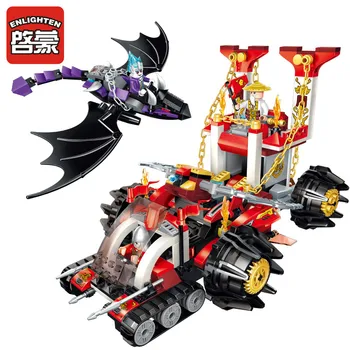 Enlighten Building Block Creation of the Gods COMMANDER CHARIOT 3 Figures 401pcs Educational Bricks Toy Boy Gift
Enlighten Building Block Creation of the Gods COMMANDER CHARIOT 3 Figures 401pcs Educational Bricks Toy Boy Gift