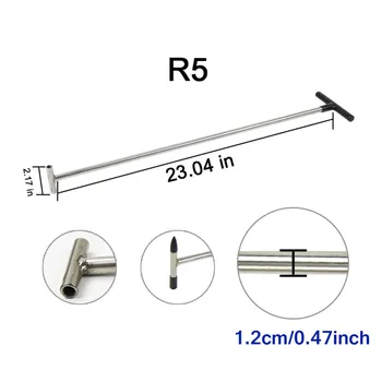 FURUIX PDR Tool Newly Design PDR Rods Tools PDR Hook Tools Push Rod with 8 pcs tap down heads repair heavy dent (R5)
FURUIX PDR Tool Newly Design PDR Rods Tools PDR Hook Tools Push Rod with 8 pcs tap down heads repair heavy dent (R5)