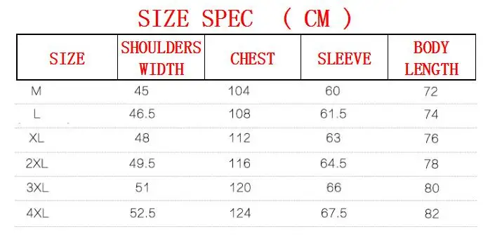 SIZE SPEC