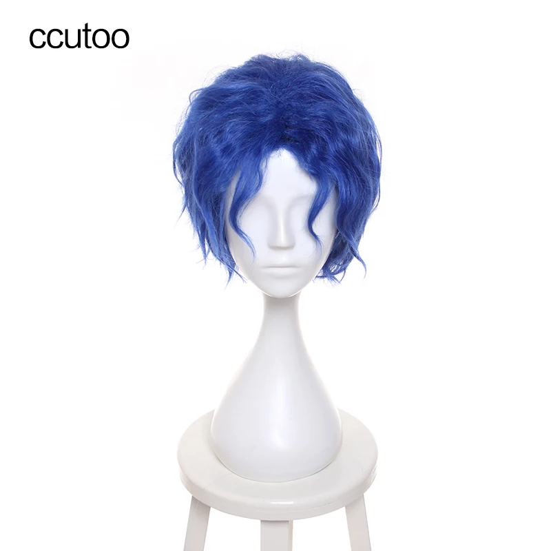 ccutoo Fate/stay night Matou Shinji 12" Blue Short Curly Men's Fluffy Synthetic Hair High Temperature Fiber Cosplay Cos Wigs
ccutoo Fate/stay night Matou Shinji 12" Blue Short Curly Men's Fluffy Synthetic Hair High Temperature Fiber Cosplay Cos Wigs