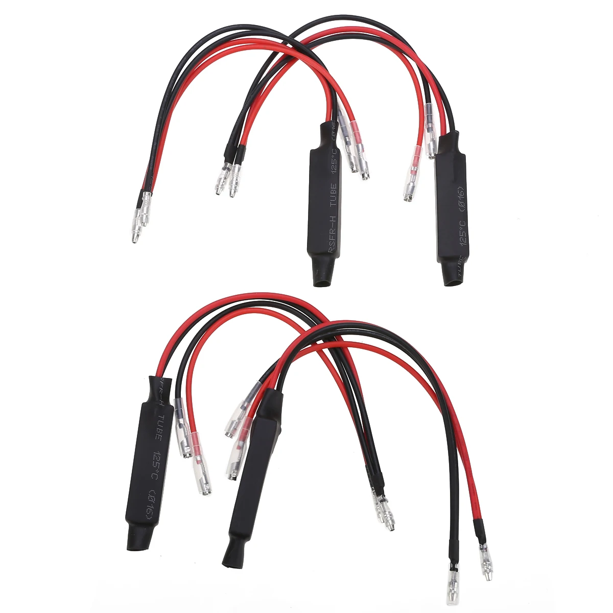 Mayitr 4PCS 12V 10W Motorcycle LED Turn Signal Indicator Load Resistor Flash Fix Error For ATV Off-road Scooter
