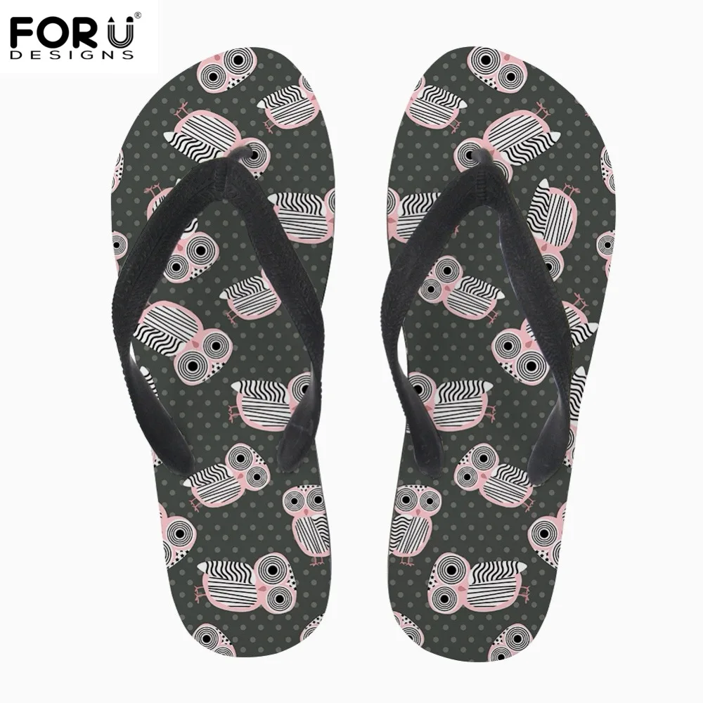 FORUDESIGNS Cartoon Cute Owl Print Slippers Women Summer 2018 Fashion Home Ladies Slippers Shoes Woman Slip-on Flip Flops Beach
FORUDESIGNS Cartoon Cute Owl Print Slippers Women Summer 2018 Fashion Home Ladies Slippers Shoes Woman Slip-on Flip Flops Beach