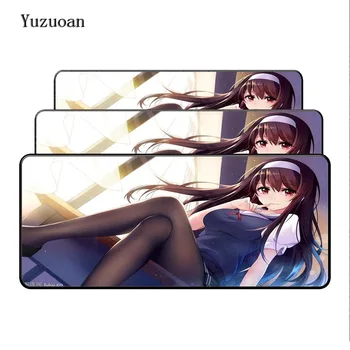 Yuzuoan 900x 400x5mm XL Japan sexy Anime large Overlock Mouse pad gaming Mousepad your wife Pretty girl friend desk mat
Yuzuoan 900x 400x5mm XL Japan sexy Anime large Overlock Mouse pad gaming Mousepad your wife Pretty girl friend desk mat