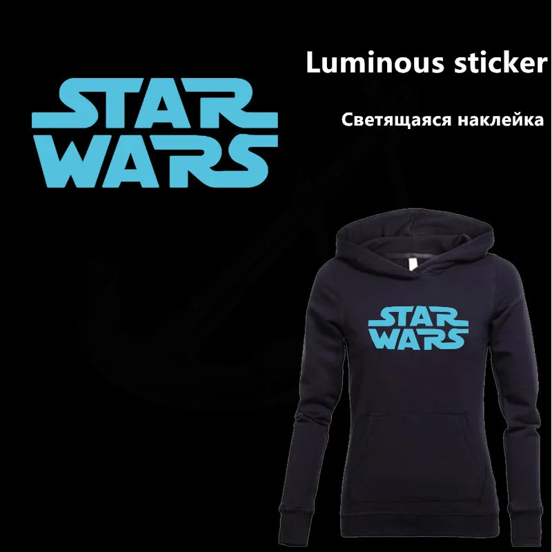 New STAR WARS Luminous sticker 24*10.5 cm Patch for clothing Diy T-shirt Dresses hoodie thermal transfer Patches
New STAR WARS Luminous sticker 24*10.5 cm Patch for clothing Diy T-shirt Dresses hoodie thermal transfer Patches