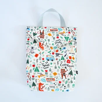 Baby Diaper Bags Printed Mommy Bag Waterproof Wet Cloth Nappy Bag Reusable Diaper Cover Wet Bag
Baby Diaper Bags Printed Mommy Bag Waterproof Wet Cloth Nappy Bag Reusable Diaper Cover Wet Bag