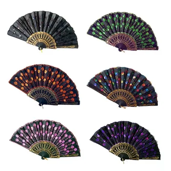Art Folding Peacock Tail Feather Plastic Bone Sequins Carved Hand Fan Summer Accessory Crafts Print Home Decor Embroidery
Art Folding Peacock Tail Feather Plastic Bone Sequins Carved Hand Fan Summer Accessory Crafts Print Home Decor Embroidery