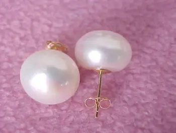 wholesale A Pair Of Natural 10-11mm South Sea White Pearl Earrings 14K/20 Gold Stud
wholesale A Pair Of Natural 10-11mm South Sea White Pearl Earrings 14K/20 Gold Stud