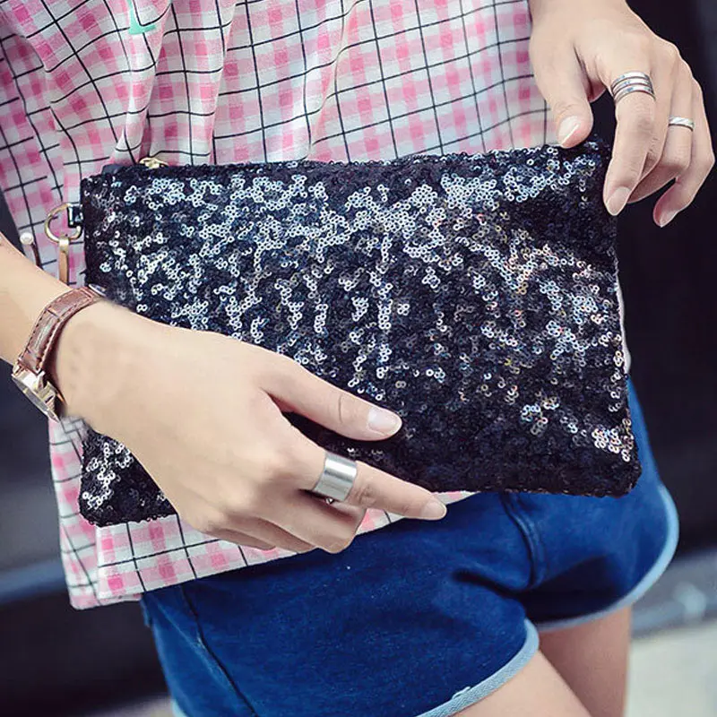 Fashion Women Clutch Bags PU Leather Purse Sequins Decoration Evening Party Ladies Clutches Handbag Envelope Bag KA-BEST
Fashion Women Clutch Bags PU Leather Purse Sequins Decoration Evening Party Ladies Clutches Handbag Envelope Bag KA-BEST