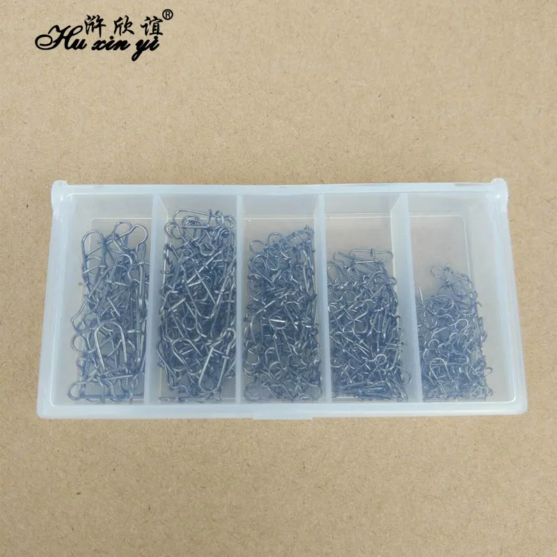 HXY Fishing Box 220PCS SIZE(000# 00# 0# 1# 2#) Stainless Steel Fishing Swivels Nice Snaps Fishing Swivel Rolling Snap Suit Box
HXY Fishing Box 220PCS SIZE(000# 00# 0# 1# 2#) Stainless Steel Fishing Swivels Nice Snaps Fishing Swivel Rolling Snap Suit Box