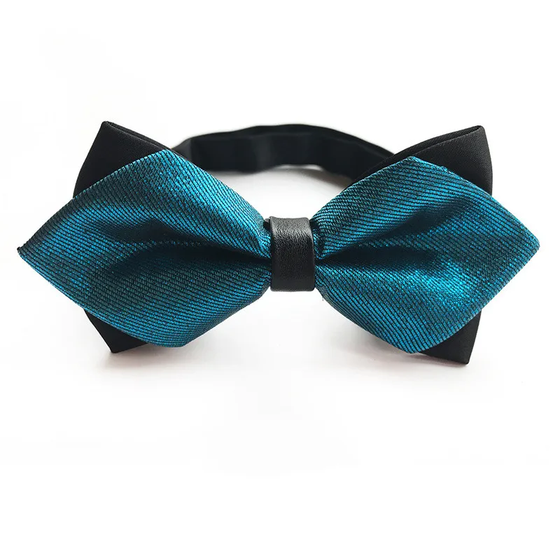 

Fashion Green Bright Cloth New Design Luxury Bow Tie For Men Polyester Silk Bowties Suit Wedding Party Male Neckwear