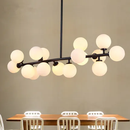 The simple Pendant Lights living room bar creative clothing store molecular personality color glass balls long beans LU725267
The simple Pendant Lights living room bar creative clothing store molecular personality color glass balls long beans LU725267