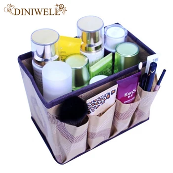 DINIWELL Large Capacity Foldable Make Up Storage Box